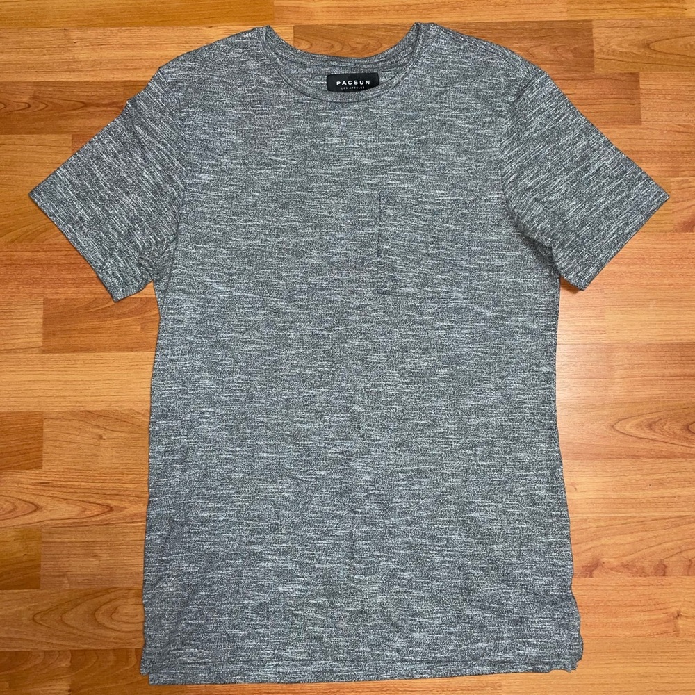 Gray Pacsun Pocket T-Shirt